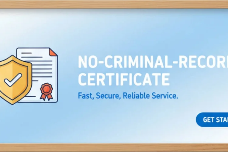 Service: No-Criminal-Record Certificate
